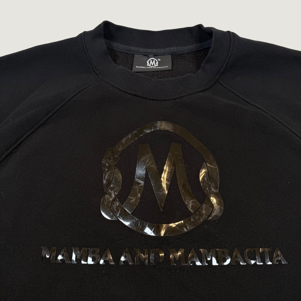 Mamba and Mambacita Sports Foundation Black Fleece Sweatshirt Kobe Bryant XL